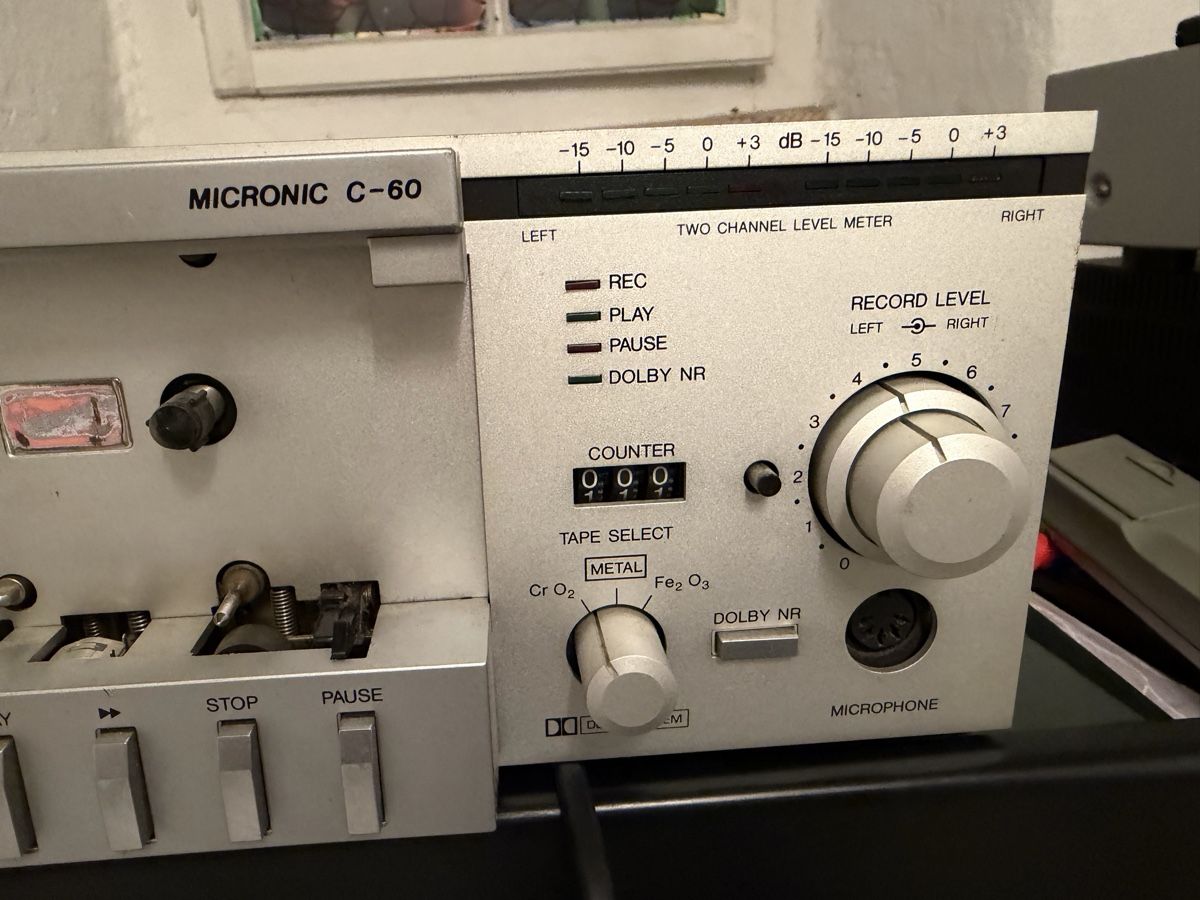 Blaupunkt Registratori: Blaupunkt RC-60 seltene Tapedeck – Difettoso da Trimbach venduto da SABO-61 4