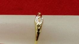 Echt Gold 750 Mit Diamant
