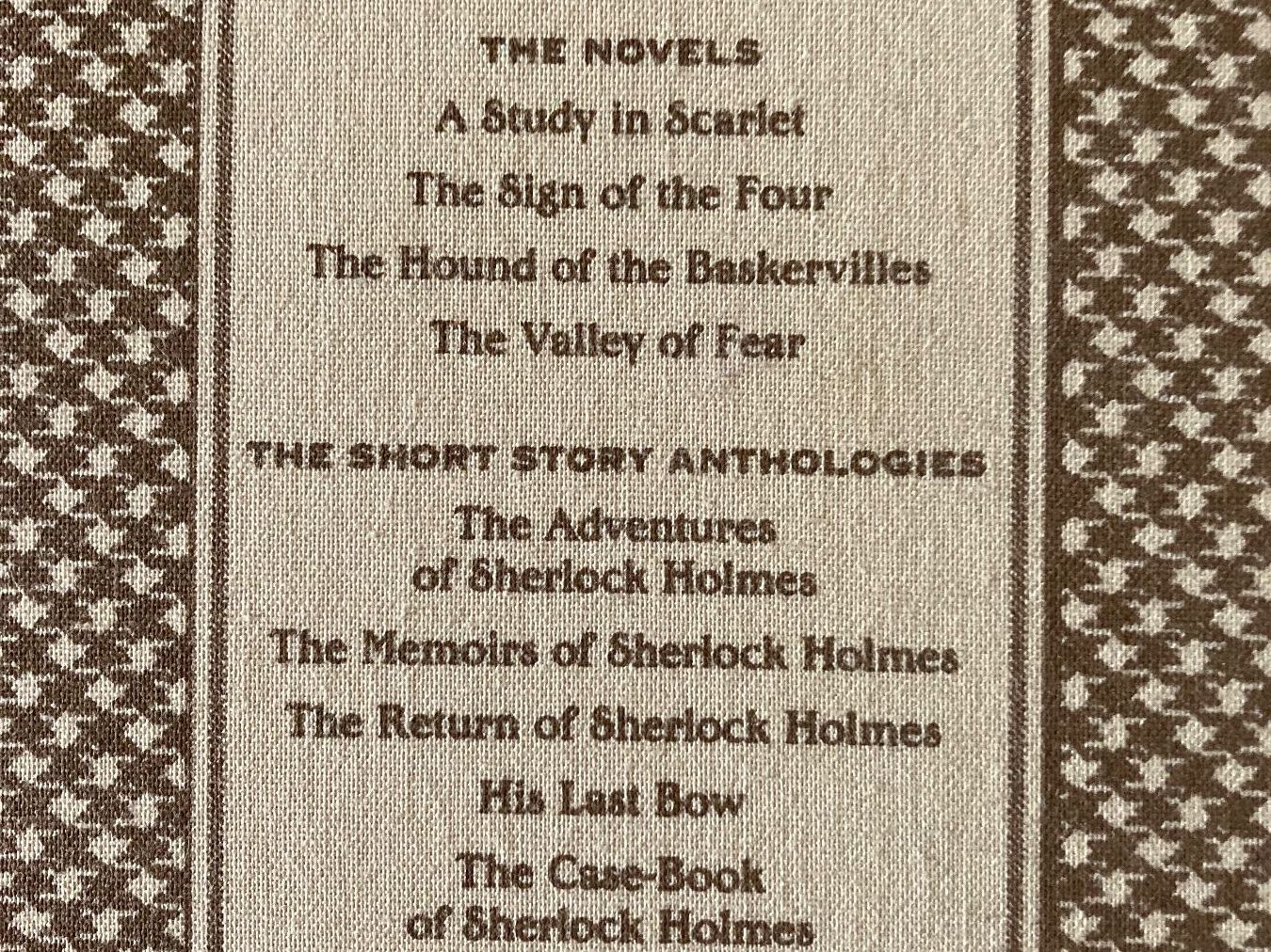 Bücher: Sherlock Holmes-Gesamtausgabe Englisch – Gebraucht aus Winterthur von mailer57 1
