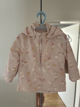 Kinderregenjacke rosa /Grösse 80 / guter Zustand