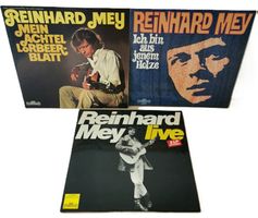 REINHARD MEY  - 3 Langspielplatten, LP's, Vinyl