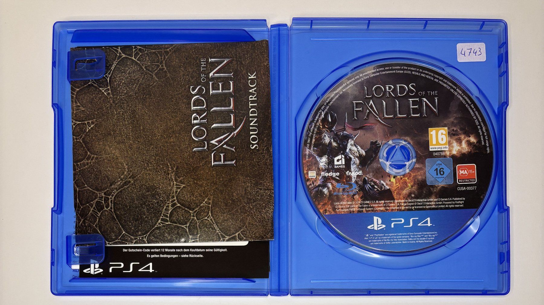 Giochi: PS4 - Lords of the Fallen – Usato da Allschwil venduto da Bullach 1