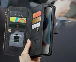 Flip Leder Handytasche für iPhone 13 14 15 16 17