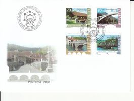 SBK B280 - B283 FDC