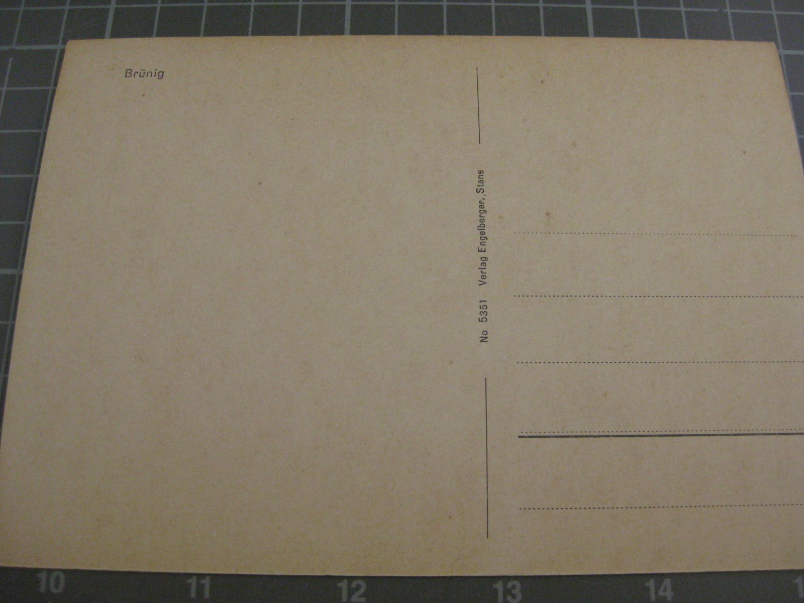 Cartoline postali: AK Brünigpass mit Zug – Usato da Malters venduto da Marosko 1