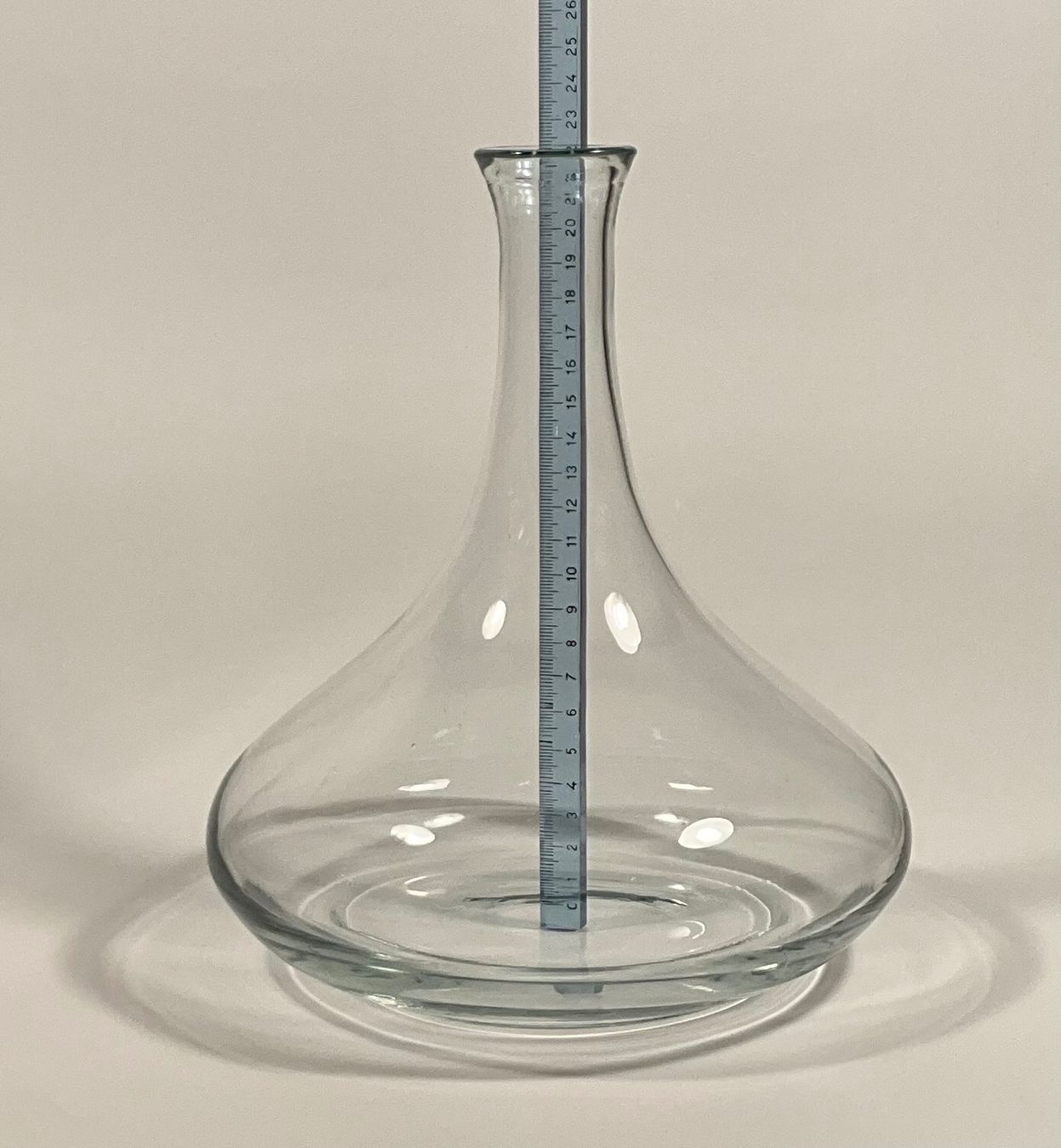 Caraffe: Dekanter Karaffe aus Glas, schlicht – Usato da Zürich venduto da Bill.lee 3