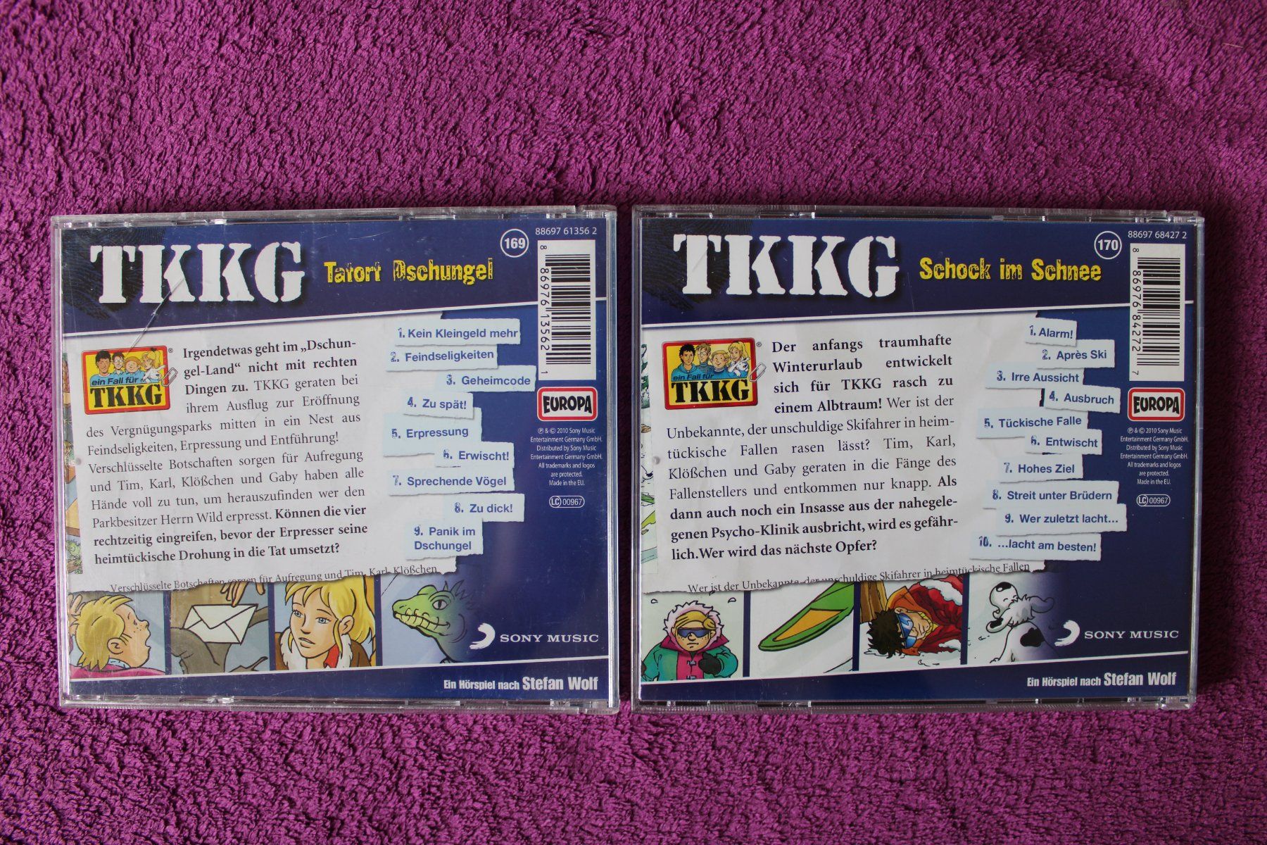 CDs: 6 - TKKG - Hörspiel - CD´s – Gebraucht aus Müllheim Dorf von Seeeule01 6