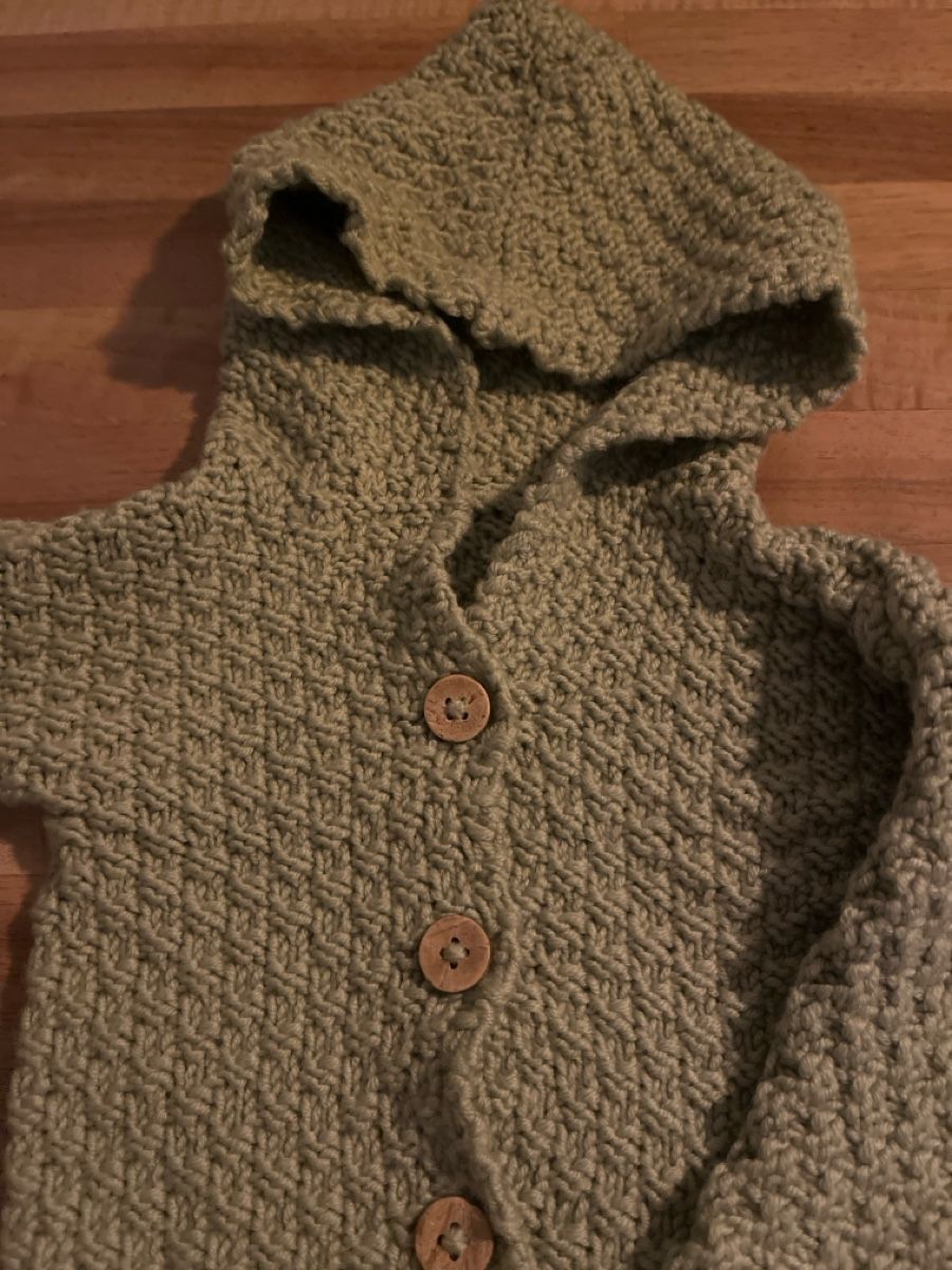 Pagliaccetti: Handgemachte Baby-Strampler mit Kapuze – Usato da Basel venduto da HugChristine 1