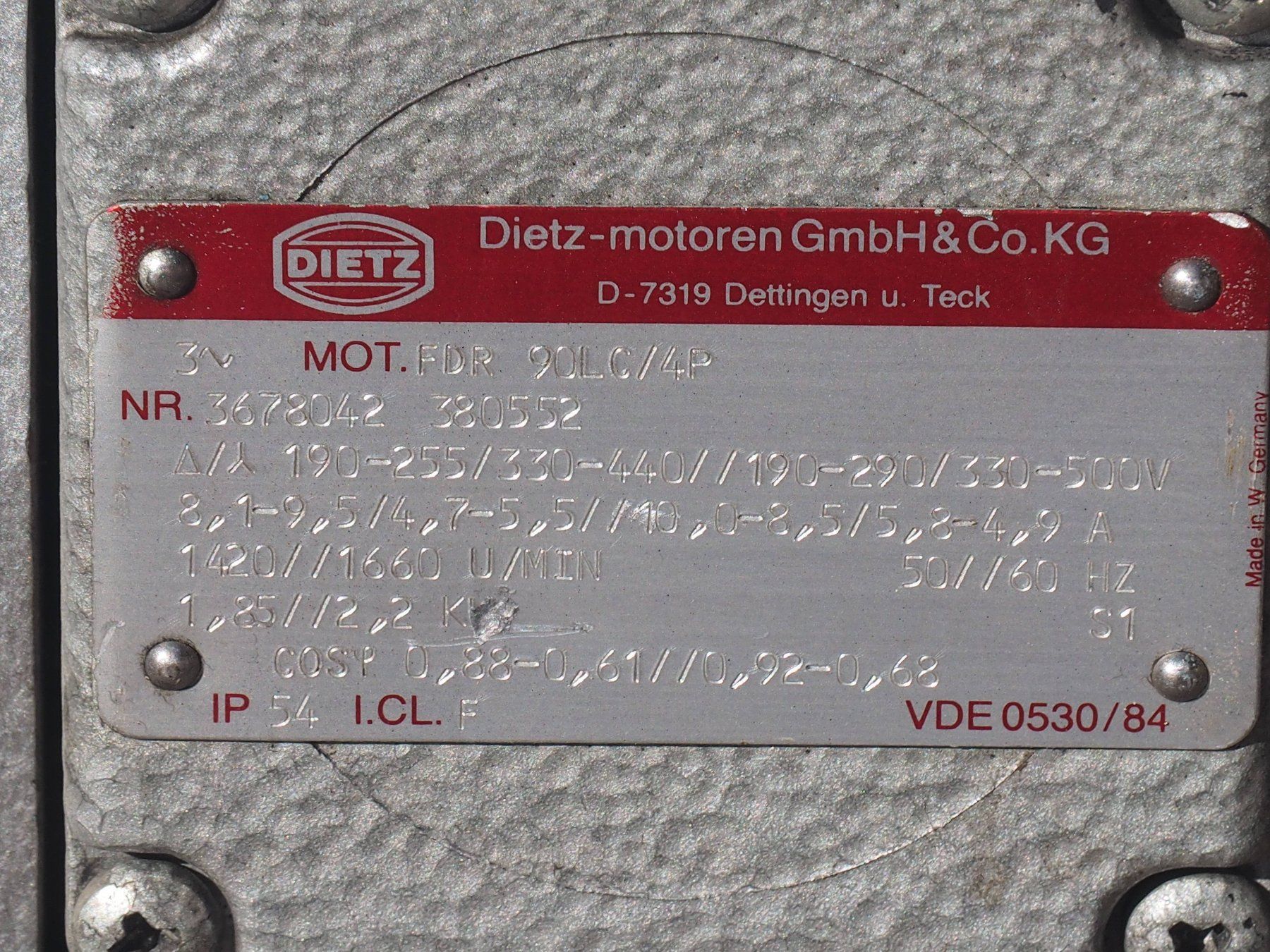 Becker Accessori da laboratorio: Lamellenverdichter / Vakuumpumpe Becker – Usato da Langendorf venduto da Dusi0 4