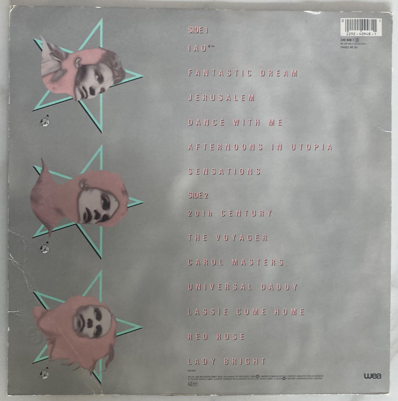 Schallplatten: ALPHAVILLE - AFTERNOONS IN UTOPIA – Gebraucht aus Poliez-Pittet von Newtown-Records 1