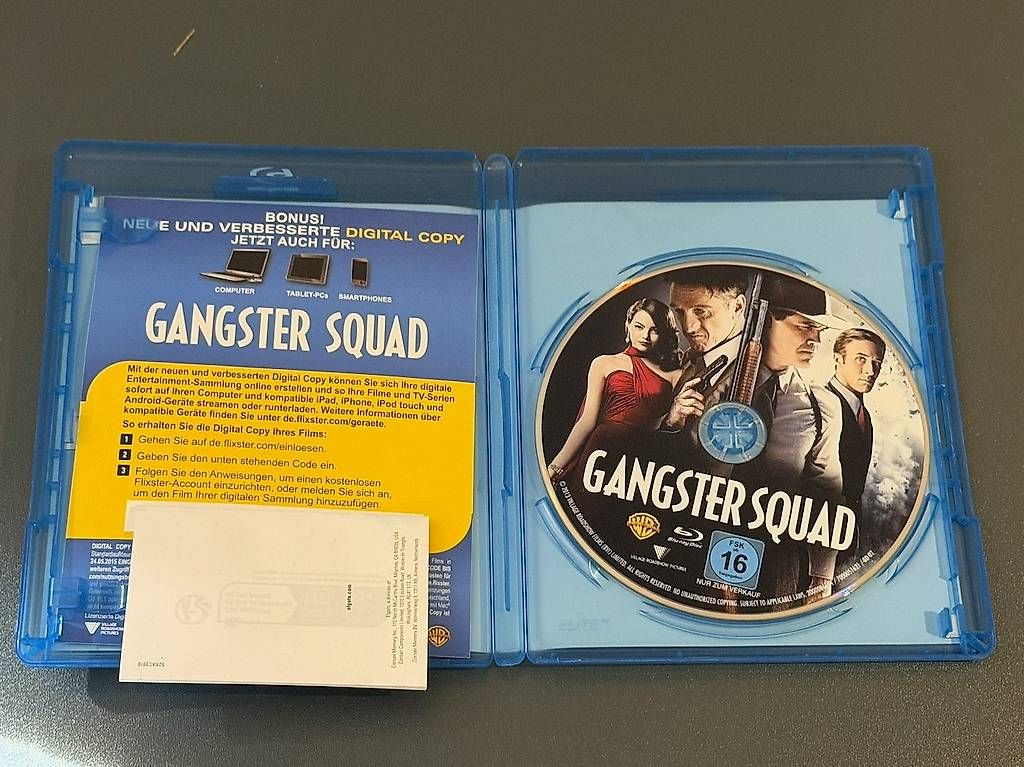 Alle DVDs: Gangster Squad Blu-ray – Gebraucht aus Eschen von andinymous 1