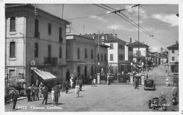 Chiasso TI Confine animata belebt