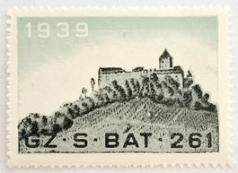 Soldatenmarke 2.WK, Grenz Schützen Batallion 261, Wi Gz 208