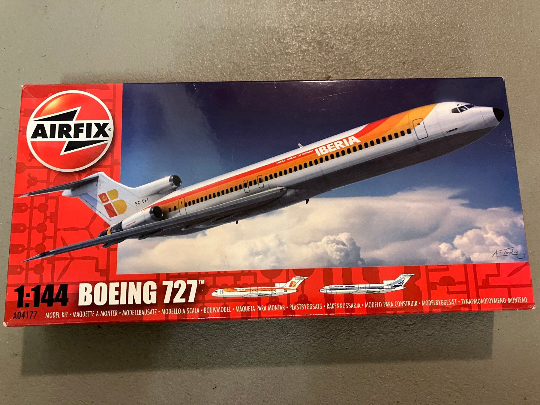 Airfix Modellbausätze & Standmodelle: Decal Sheet zu Boeing B-727 – Neu (gemäss Beschreibung) aus Riedholz von mastercom 4