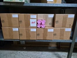 1015 Posten Blütenlichter Kerzen aus Liq