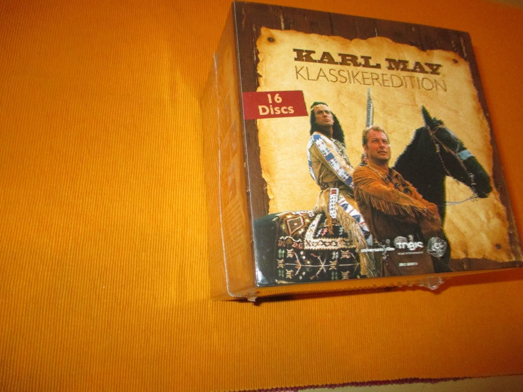 Tutti i DVDs: Karl MAY Klassikeredition 16 FILME /blu-ray – Nuovo e nell'imballaggio originale da Wattenwil venduto da Firebird1 6
