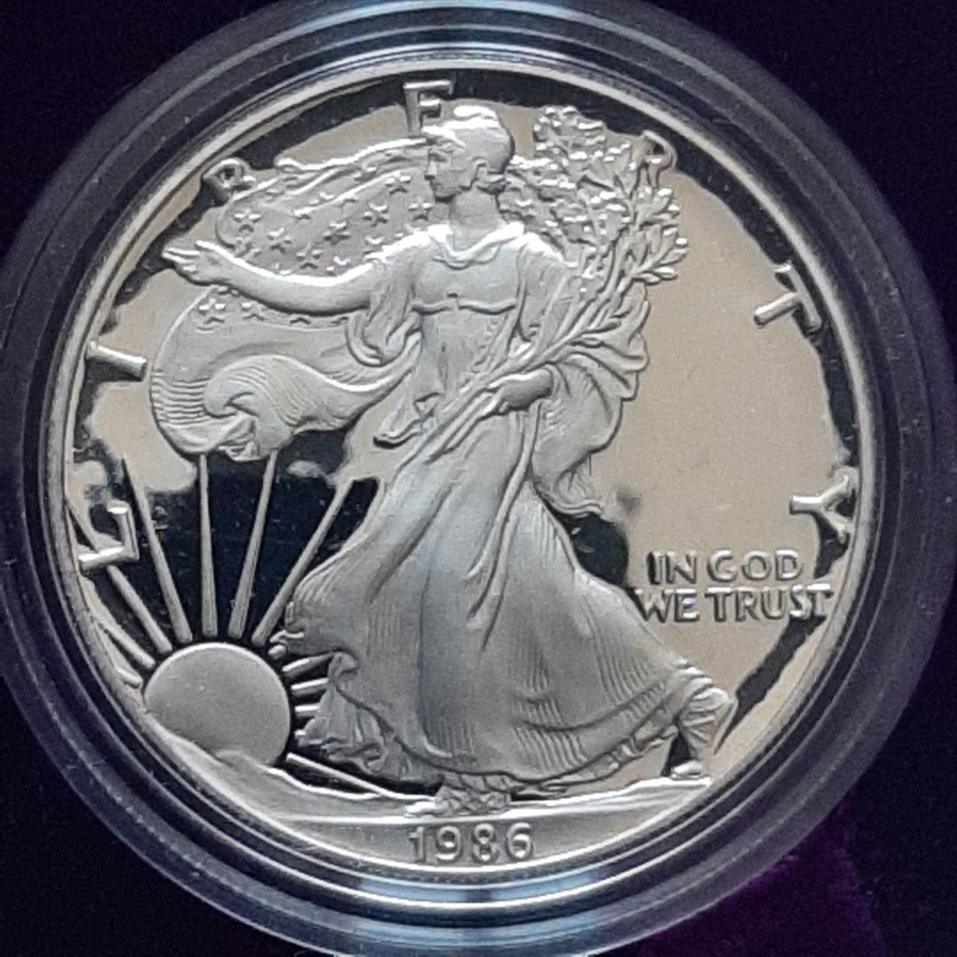 Toutes les monnaies: 1 oz American Eagle Silver Proof avec Certificat – Neuf avec emballage d'origine à Carouge GE par cecob0909 2
