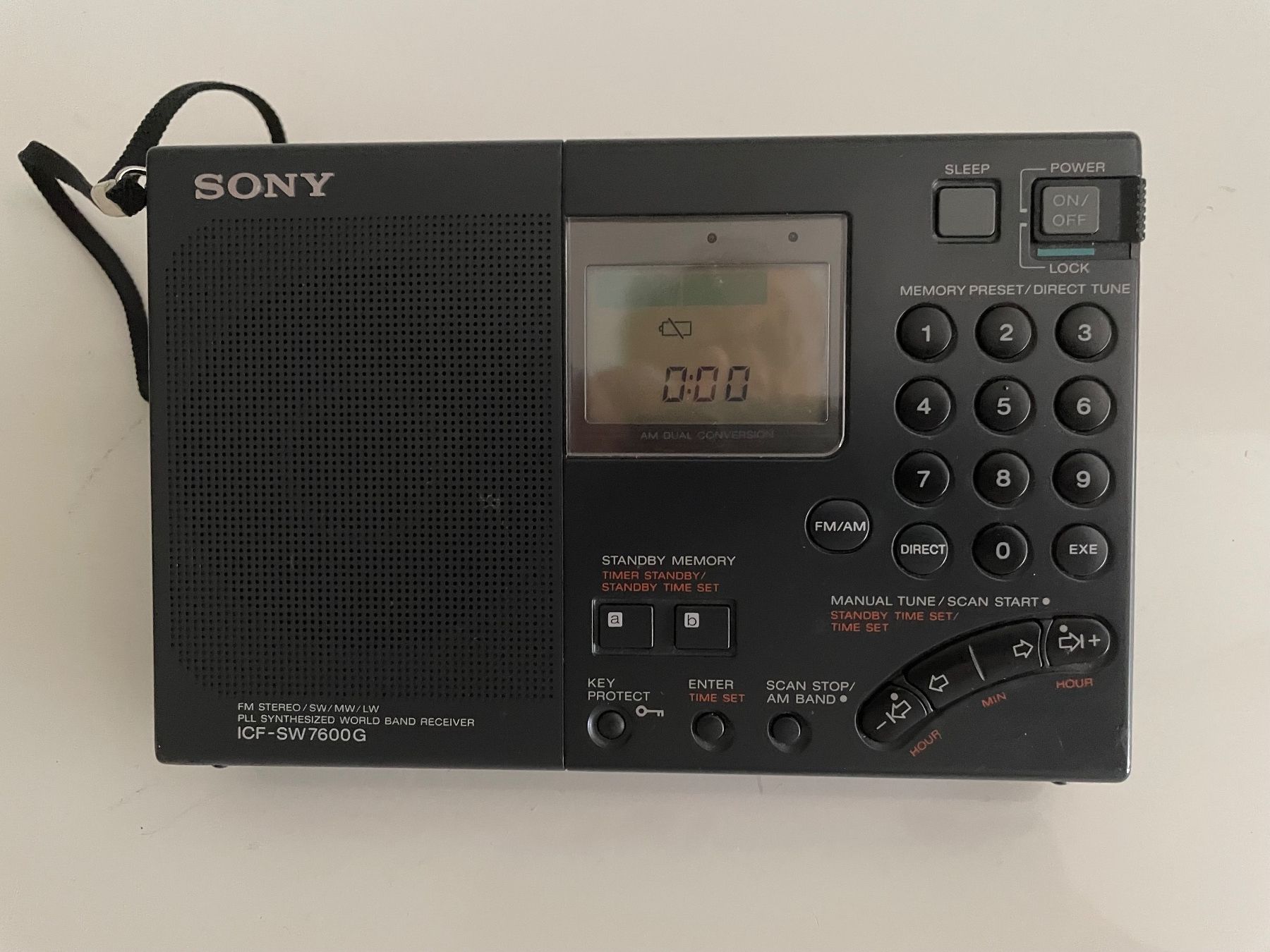 Sony Radio: SONY. Weltempfänger. ICF SW7600G – Nuovo (secondo la descrizione) da Zuerich venduto da Hae8045