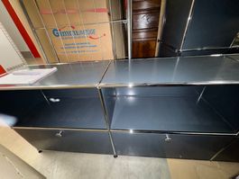 USM Haller Sideboard Anthrazit 2 x 4er Elemente