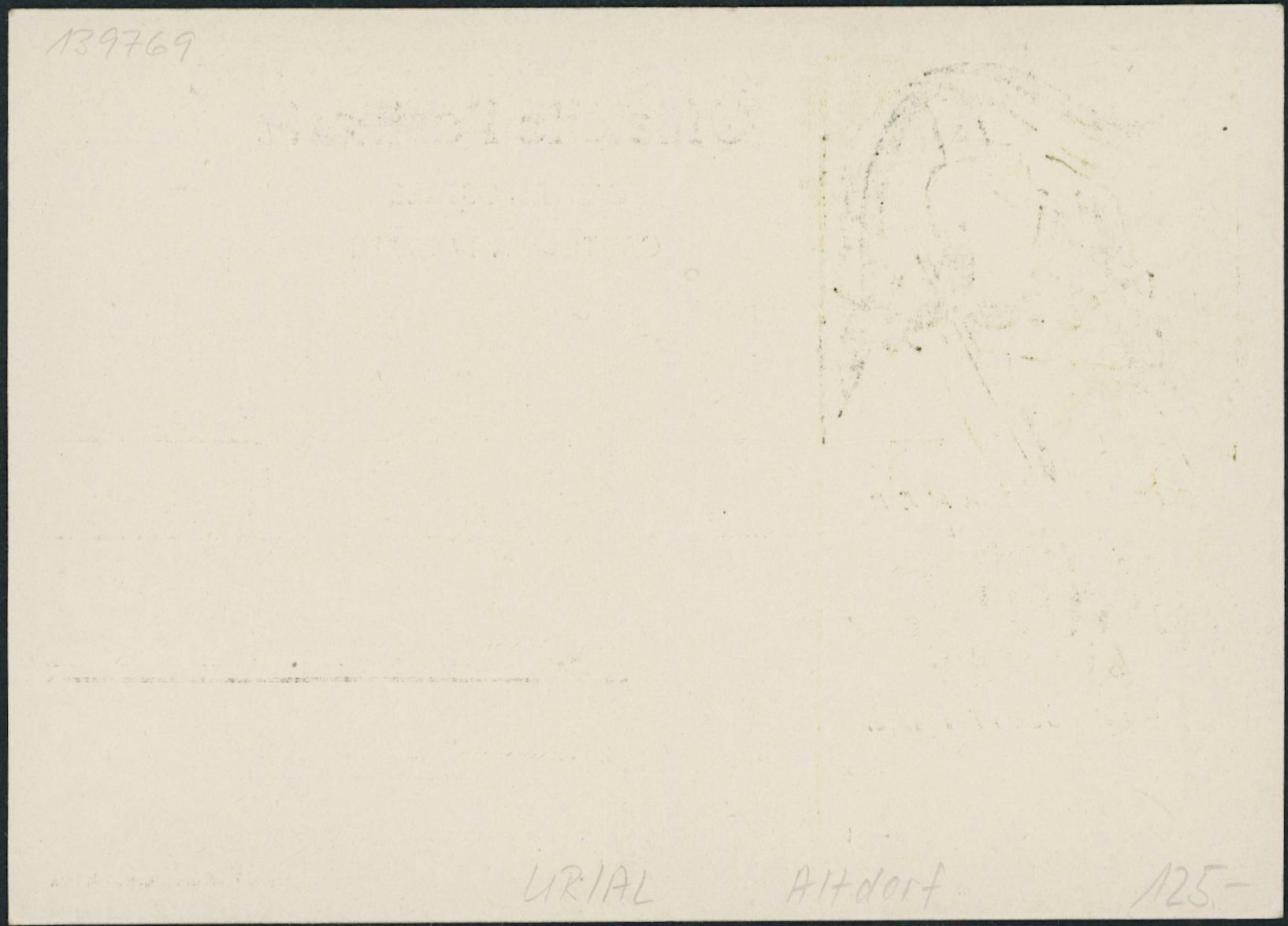 Cartoline postali: UR Altdorf - Ausstellung – Nuovo (secondo la descrizione) da Schindellegi venduto da dolpitz 1