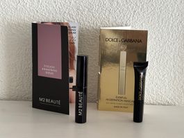 M2 Beauty Travel Size 2 ml + Dolce Gabbana Mascara black NEU