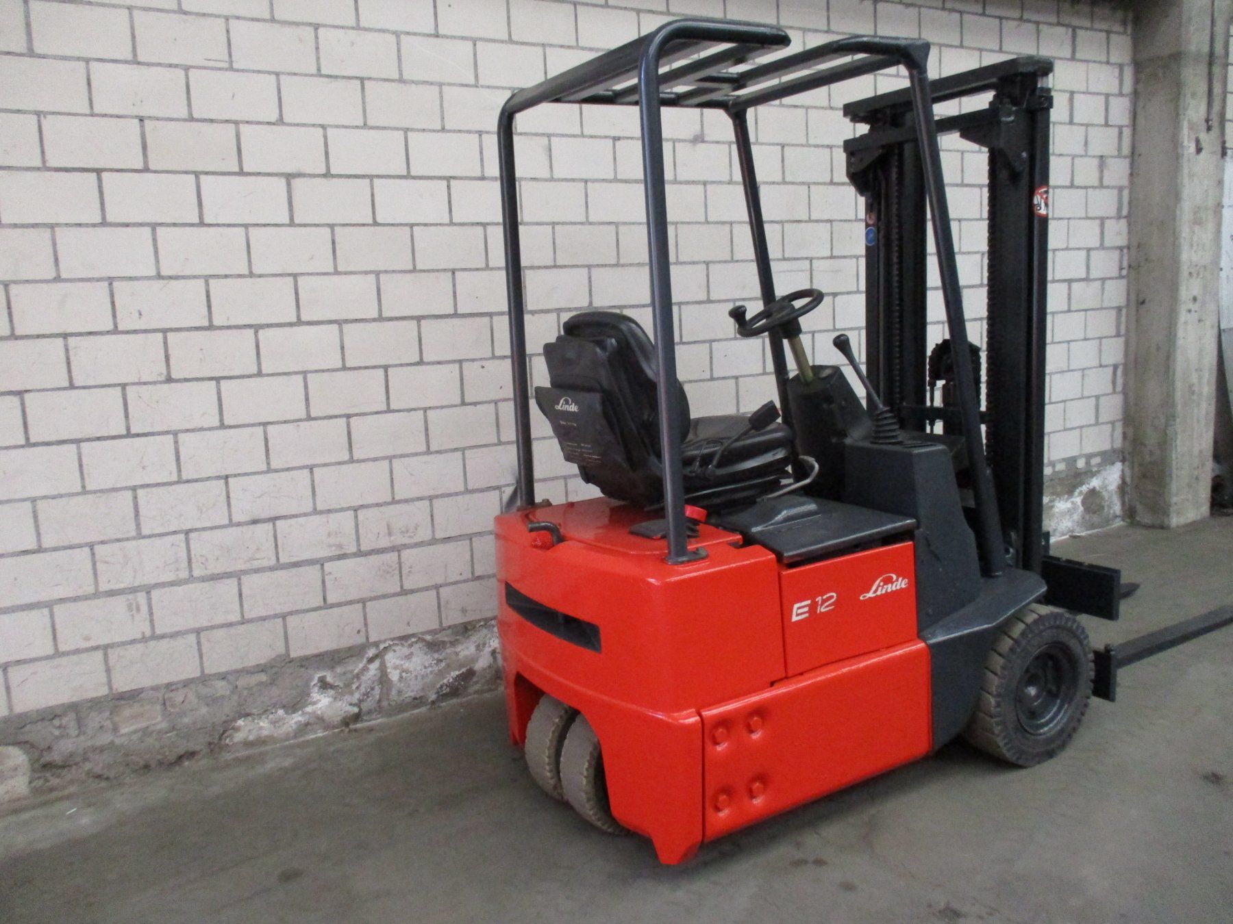 Linde Carrelli elevatori e a forche: STAPLER LINDE E12 ELEKTRO GABELSTAPLER 4.25m Hubhöhe – Usato da Seon venduto da zomahandel 5