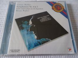 Mahler, Sinfonien Nr. 4 und 5 (Bruno Walter), 2 Cds, neu/OVP