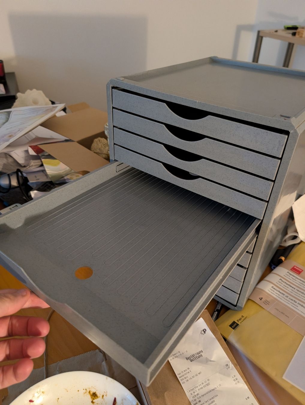 Ablagesysteme: Dokumentenbox / Briefablage A4 – Gebraucht aus Roggwil BE von MA-4900 1
