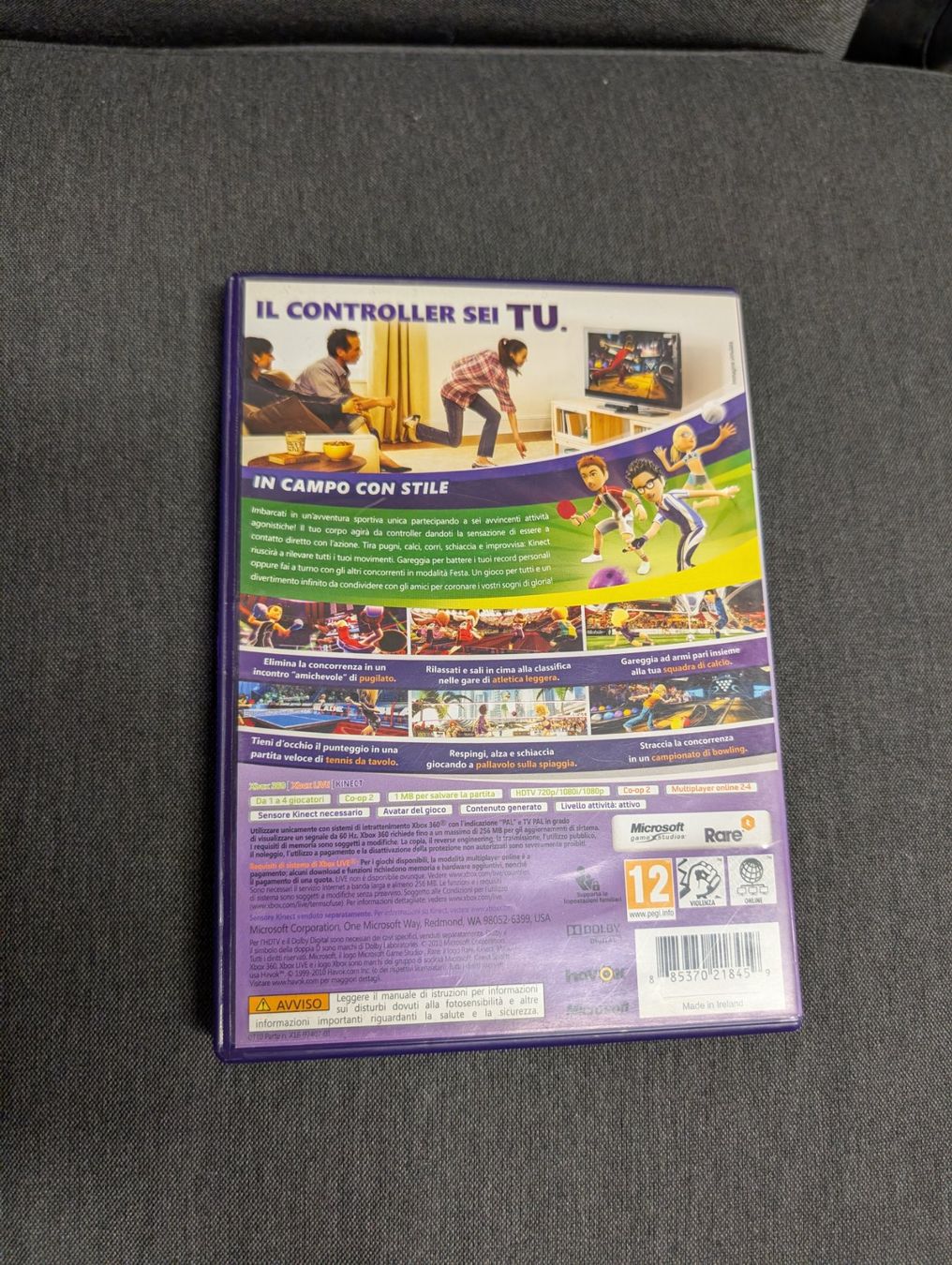 Giochi: Kinect sports Microsoft Xbox 360 – Usato da Giubiasco venduto da Ticinerd 1