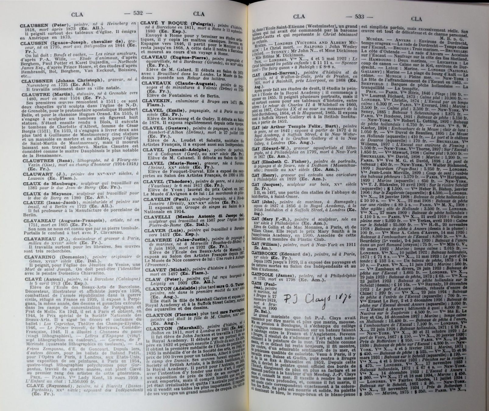 Bücher: Benezit Dictionnaire critique et documentaire des Peintres – Gebraucht aus Erschwil von taglang 1
