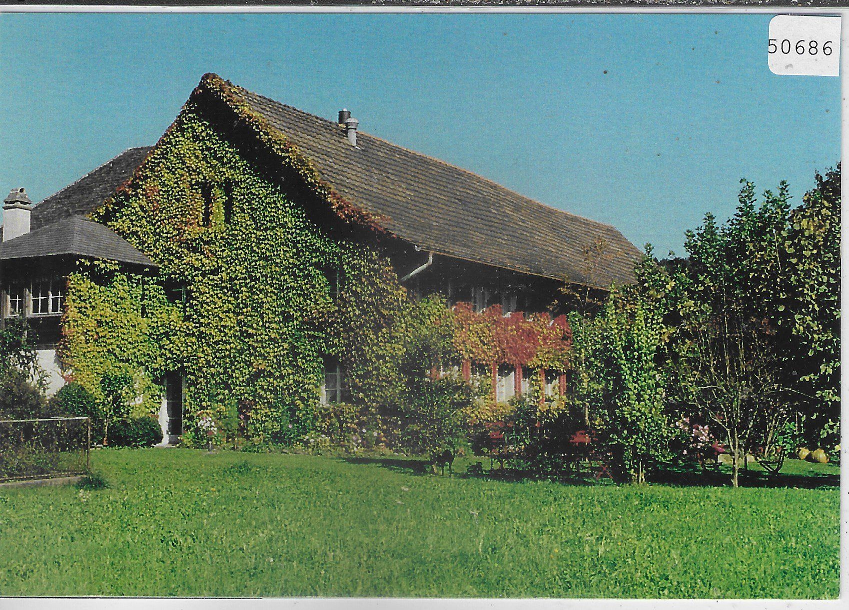 Cartoline postali: Obstgarten Restaurant - Oberlangenhard – Usato da Ettingen venduto da Kartenplanet