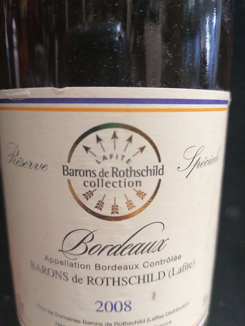 Wein: BORDEAUX BARONS DE ROTHSCHILD LAFITE 2008 – Neu (gemäss Beschreibung) aus Genève von Leboucheoreilles 4