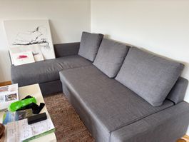 Ich ziehe um!! IKEA FRIHETEN Eckbettsofa mit Bettkasten