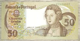 Billet Portugal 50 Escudos 1980 Occasion AVX 02859