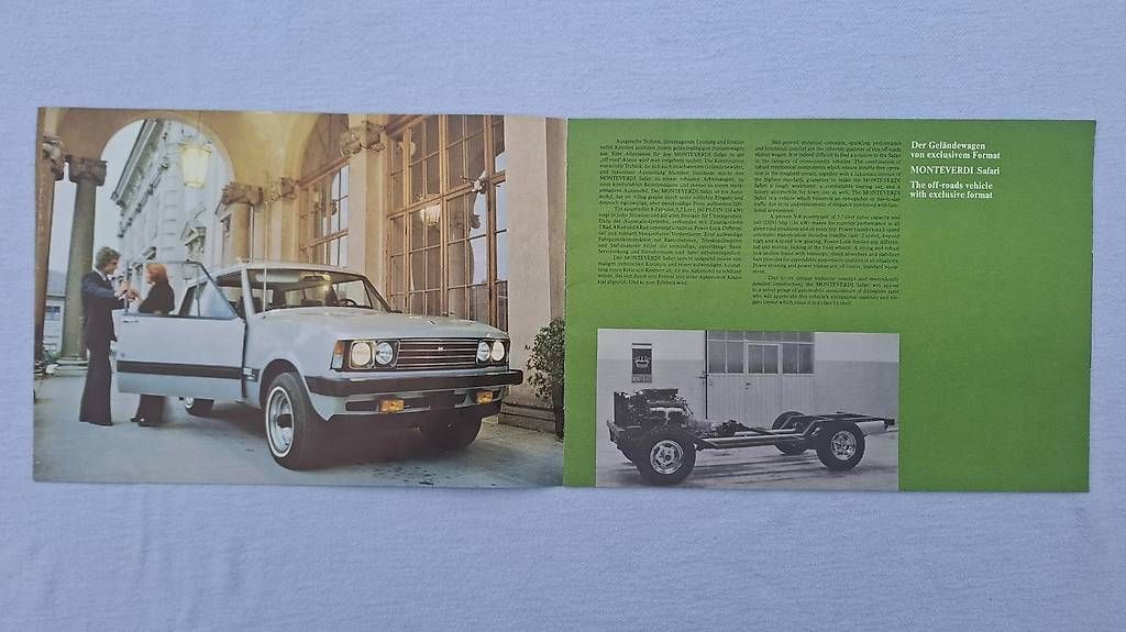 Documenti: Monteverti Prospekt 1977 / 1978 – Usato da Frauenkappelen venduto da Chruetzhubel 1