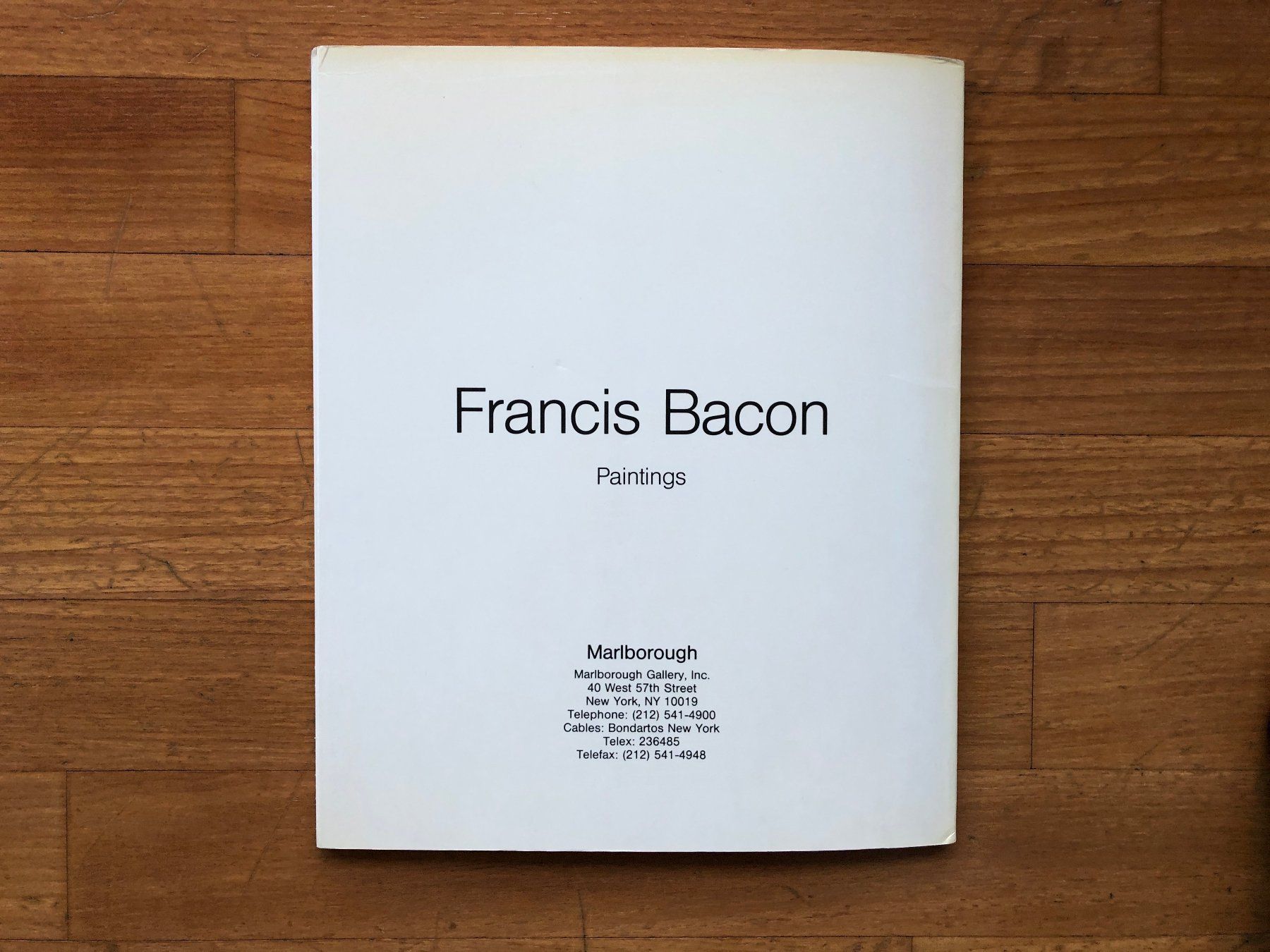 Libri: Kunst Buch: FRANCIS BACON - Paintings – Usato da Lugano venduto da gio.yo 9