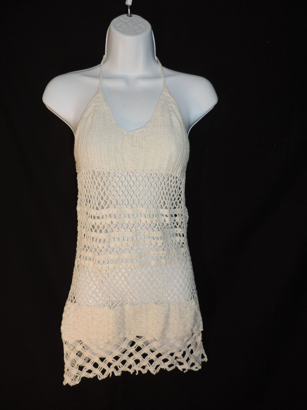 Robes: robe crochet blanc – D'occasion à Genève par Axelle333 1