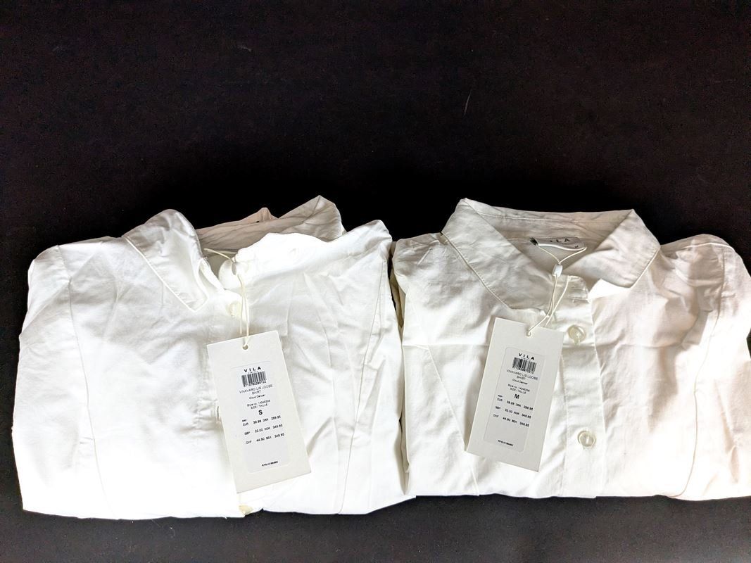 Vila Camicie: VILA CLOTHES Vinavaro Hemden S/M – Nuovo (secondo la descrizione) da Thun venduto da Restwert_Thun 5
