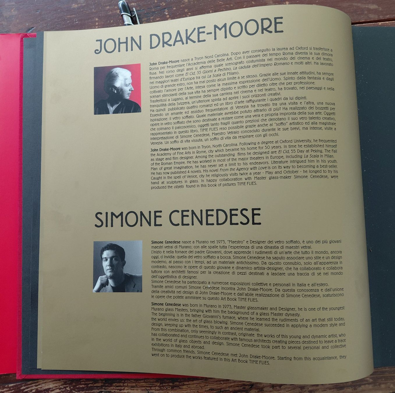 Libri: John Drake-Moore catalogo Time Flies 2004 – Usato da S. Vittore venduto da Gmg70 2