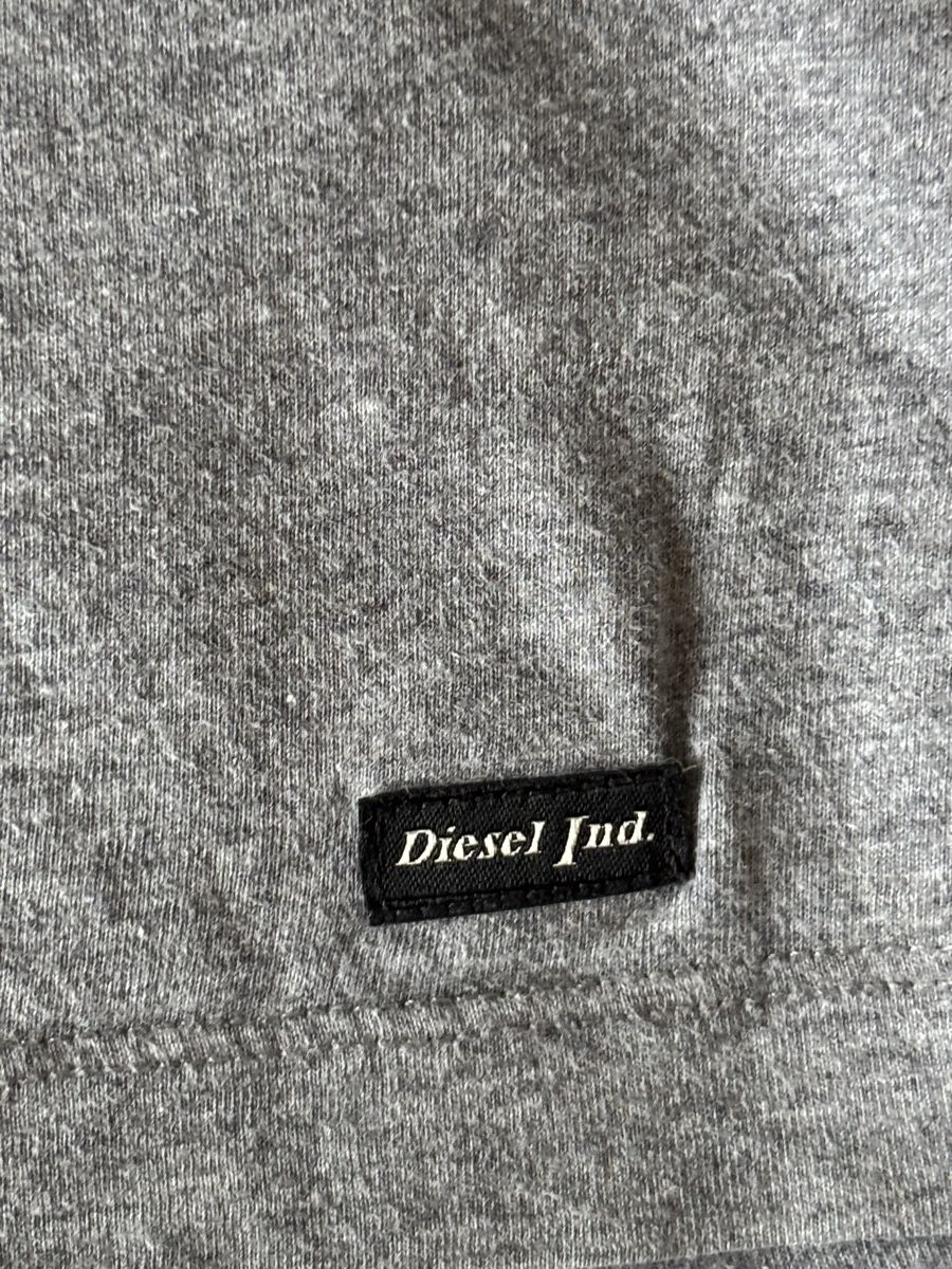 Diesel T-shirt: DIESEL GREY V-NECK T-SHIRT – Usato da Bern venduto da kri_y8h8 3
