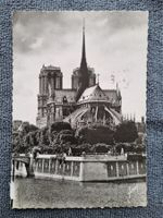 Paris Notre-Dame 1952 Ansichtskarte gelaufen mit Marke