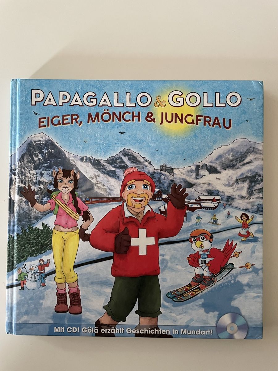 Audiolibri: Papagallo & Gollo Kinderbuch mit CD, Eiger Mönch Jungfrau – Usato da Münsingen venduto da Galapago