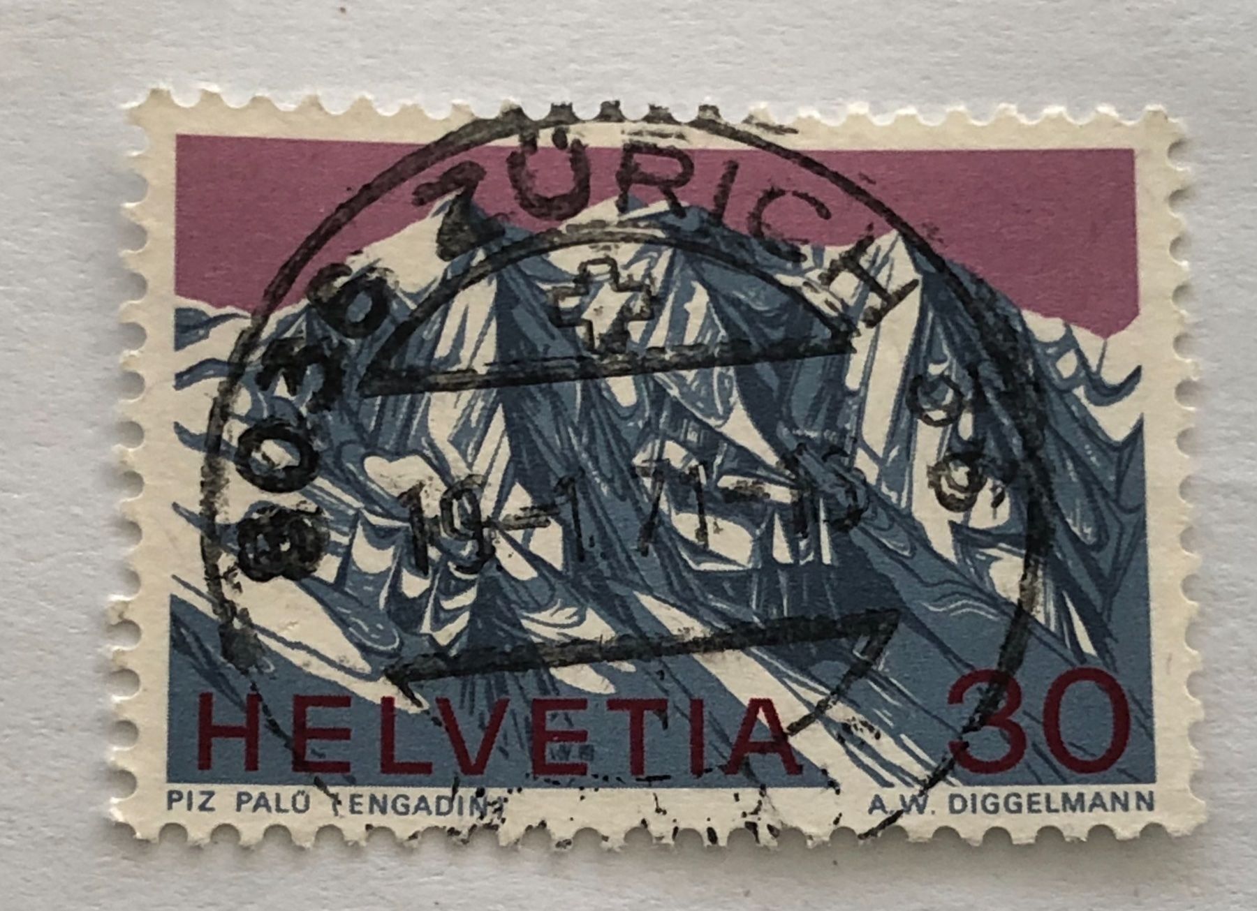 Tutti i francobolli: Nr.486  mit Vollstempel Zürich – Usato da Aarau venduto da Billa007