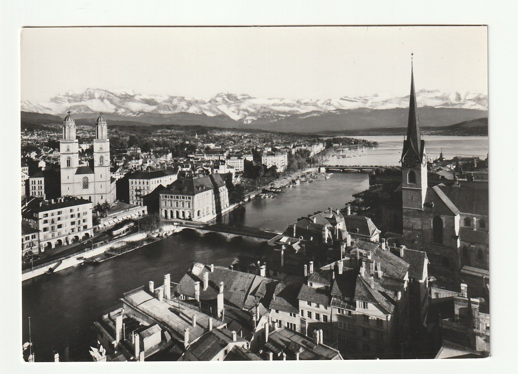 Cartoline postali: Ansichtskarte Zürich mit Glarneralpen – Nuovo (secondo la descrizione) da St. Gallen venduto da Ricardo_Deals