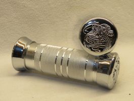 3X Motorroller Griffe  Satz Custom Eagle Spirit gerändelt