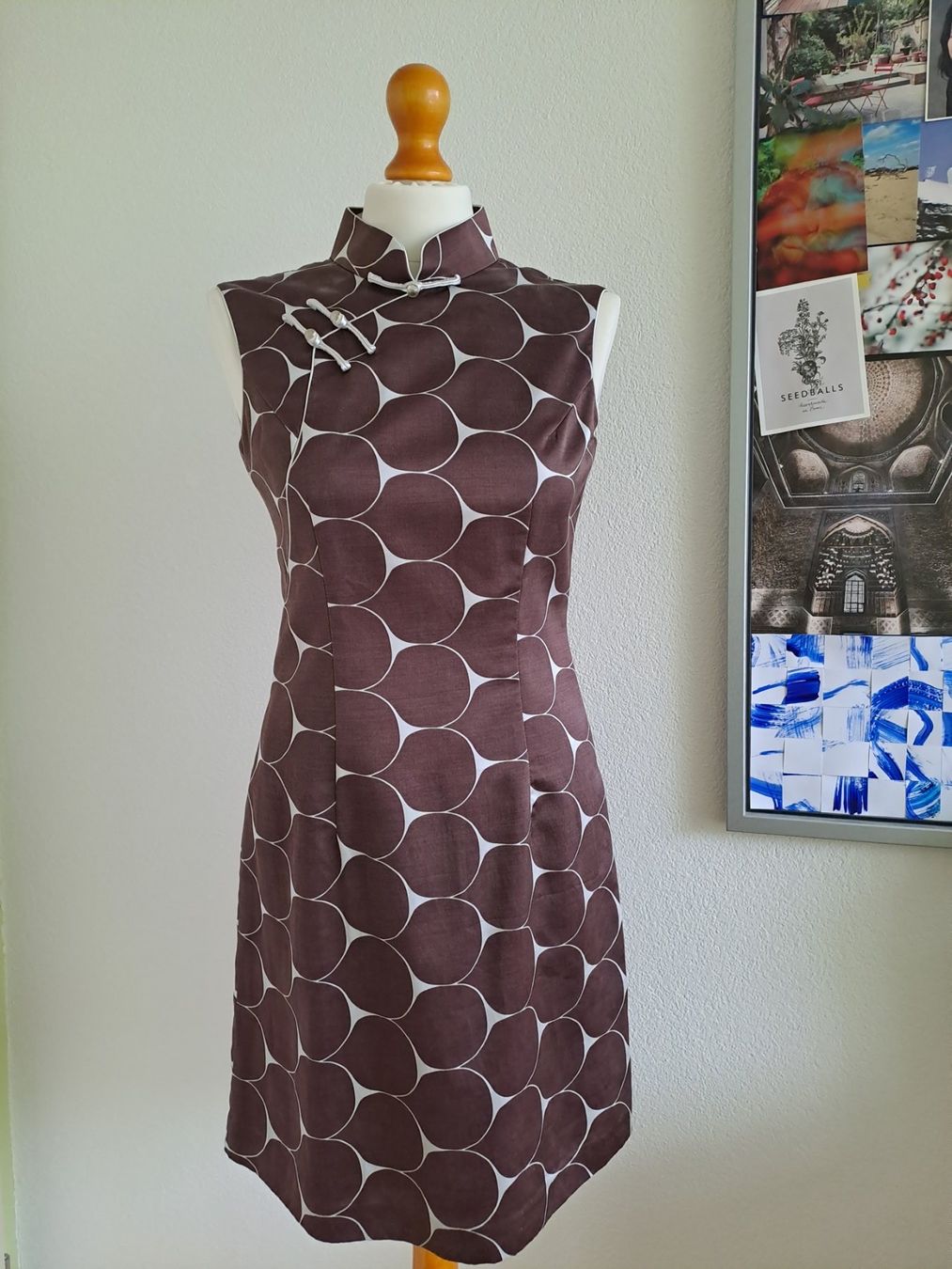 Vestiti: Original chinesisches Seidenkleid Gr.34 – Usato da Volketswil venduto da ronbons 2