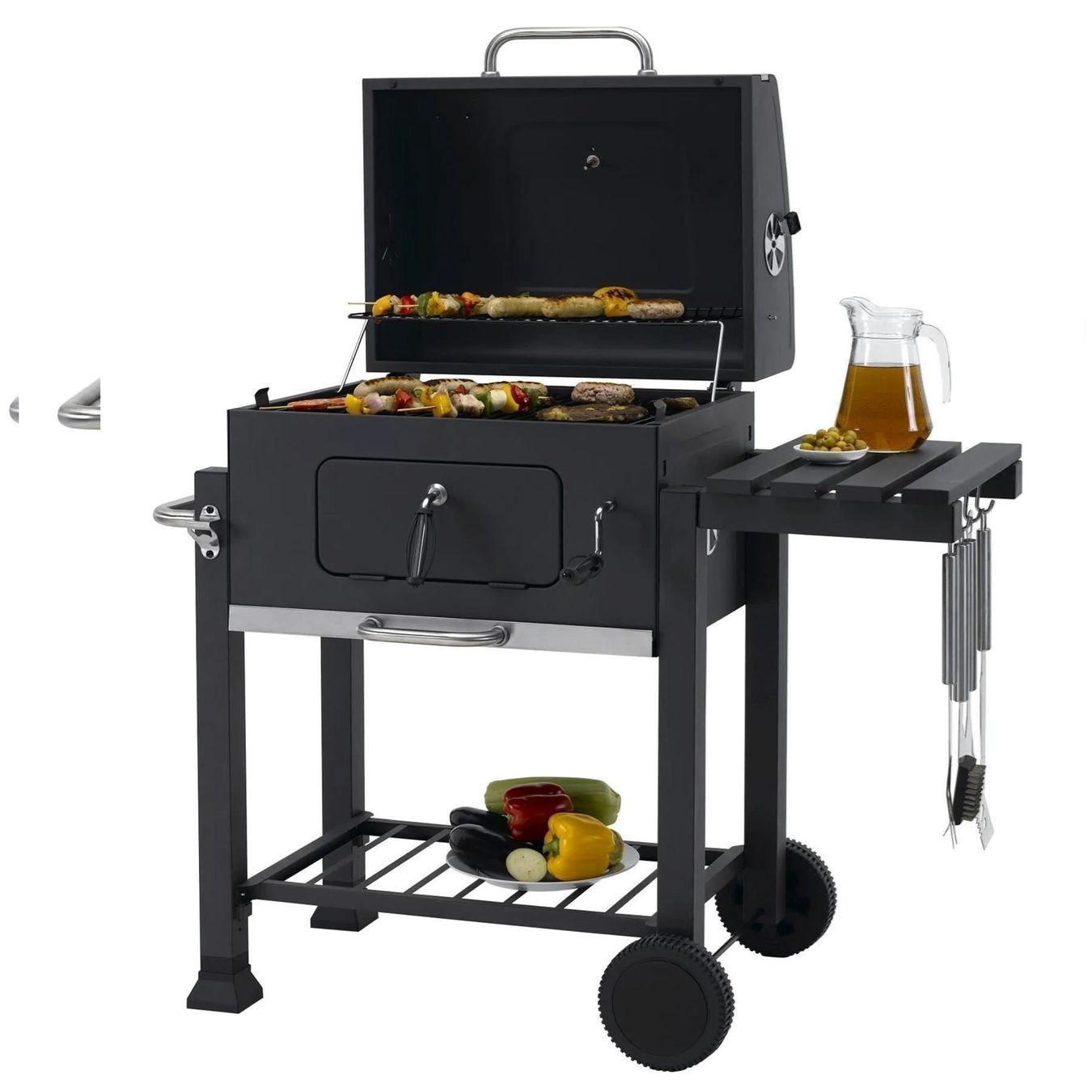 Griglie: Gartengrill Grillwagen Grill Grillfläche: 56x42cm – Nuovo e nell'imballaggio originale da Wallenwil venduto da toesstal-vertrieb 5