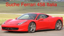 Suche 458 Italia Ferrari