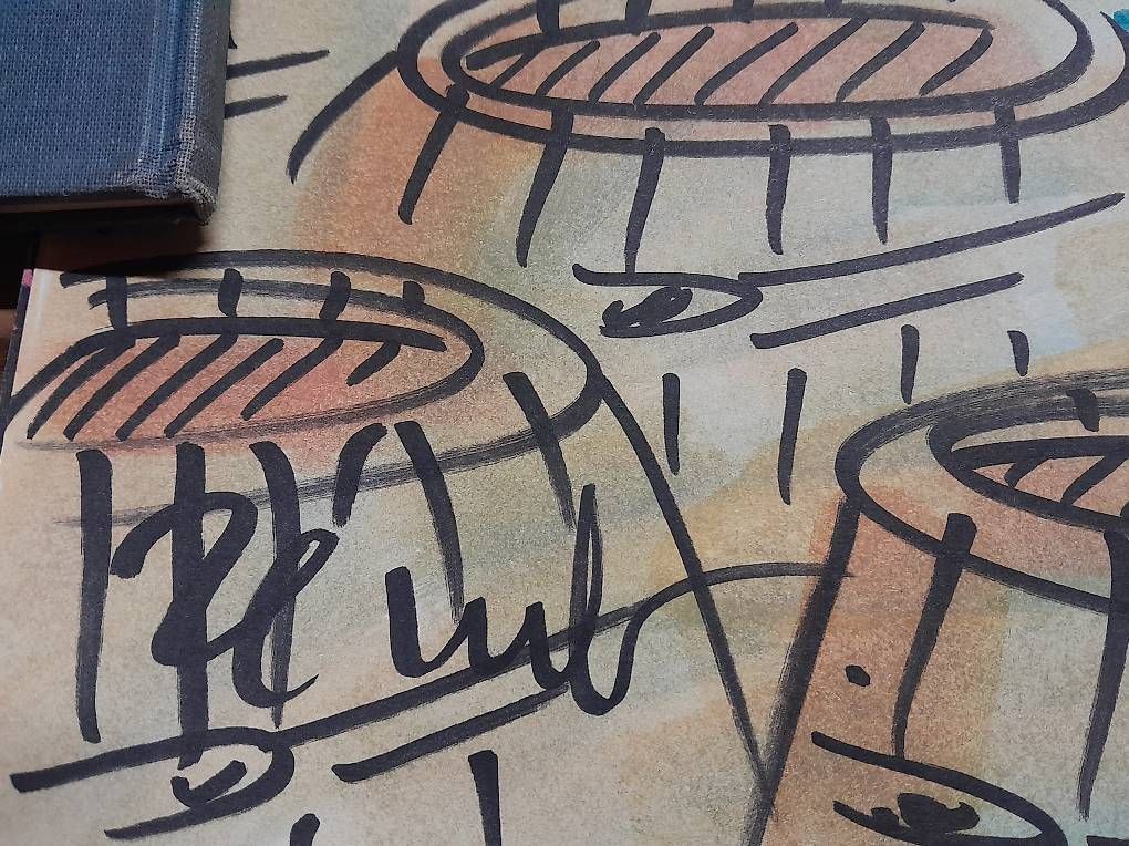Dipinti: Pecub dessin original  – Usato da Bulle venduto da pmcavalheiro 2