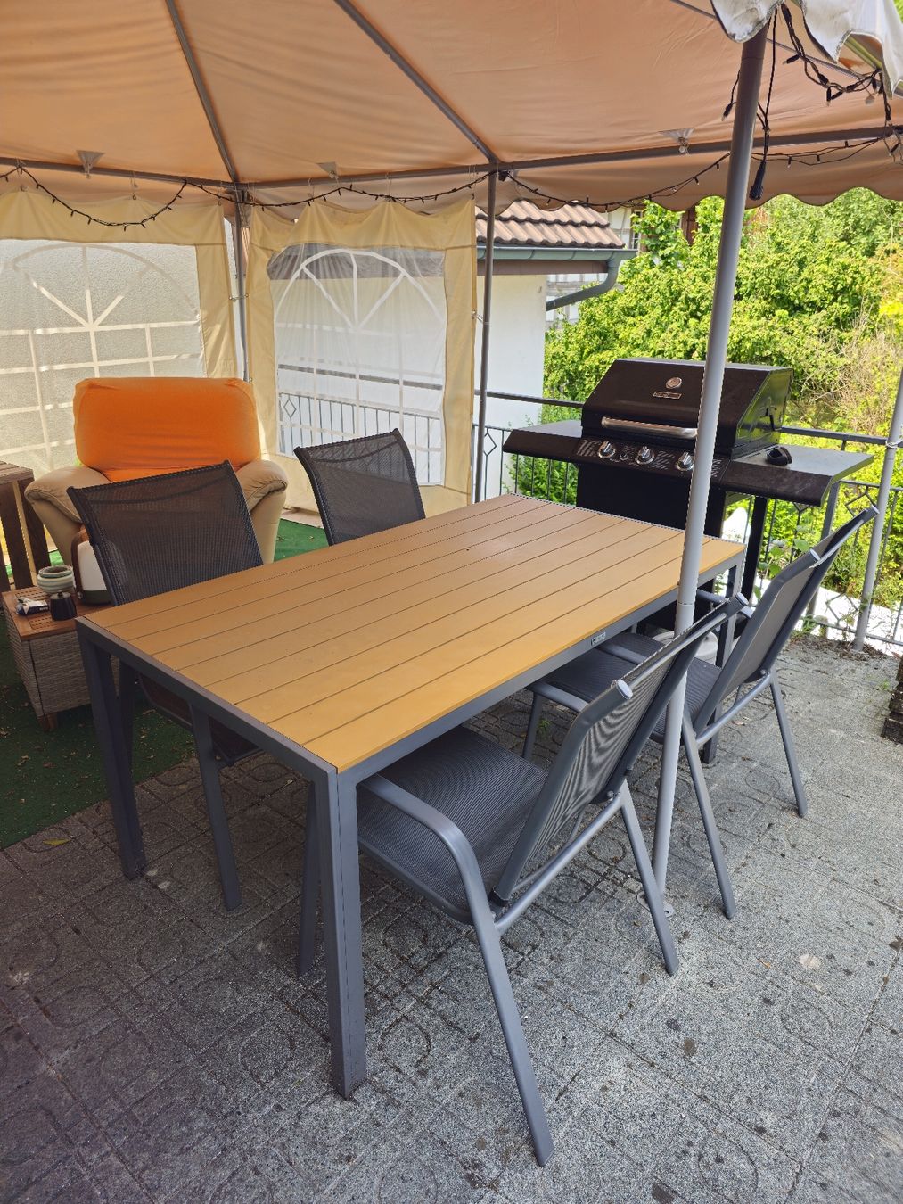 Tische: Gartentisch mit 4 Stühlen – Gebraucht aus Stettfurt von Beeli77 1